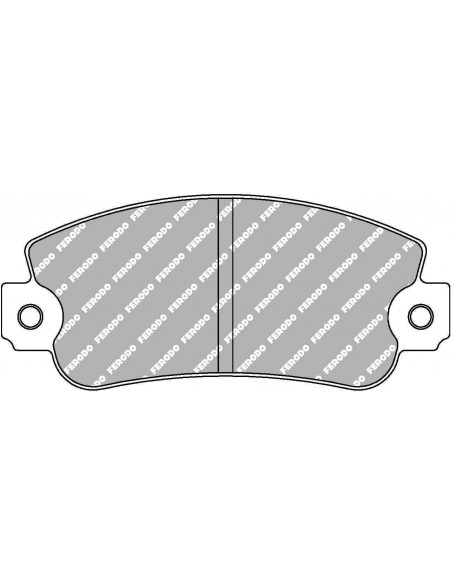 Pastillas Ferodo Racing DS2500 Fiat 900 delanteras (Tipo 2)
