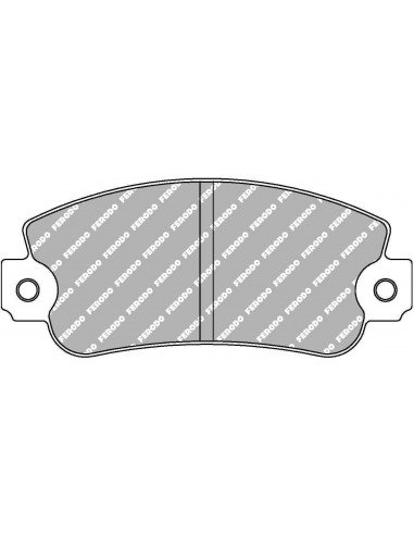 Pastillas Ferodo Racing DSUno Fiat Strada delanteras (Pinza Bendix)(Tipo 1)