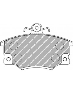 Pastillas Ferodo Racing DSUno Fiat Argenta delanteras (Pinza TRW)