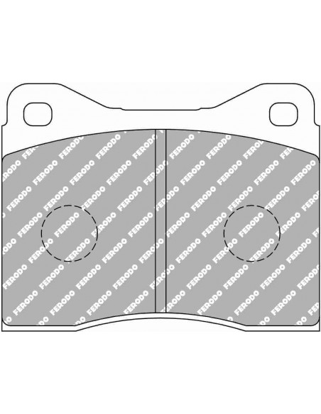 Pastillas Ferodo Racing DS2500 Ginetta G40 delanteras
