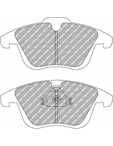 Pastillas Ferodo Racing DS2500 Audi A4 B8 delanteras (Pinza Ate)