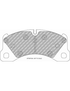 Pastillas Ferodo Racing DS2500 Porsche Cayenne 9Y delanteras