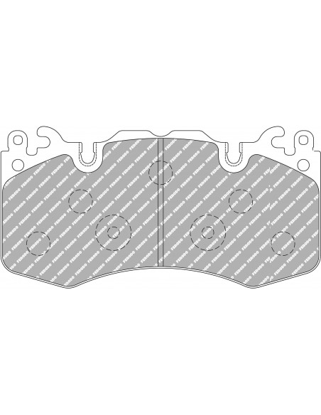 Pastillas Ferodo Racing DS2500 Range Rover Sport (LW) delanteras