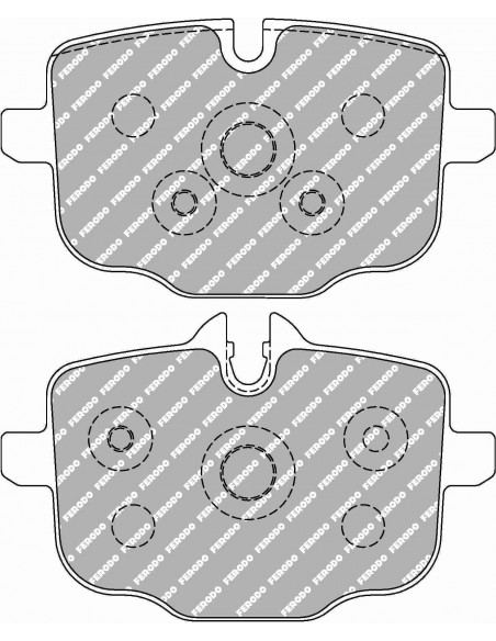 Pastillas Ferodo Racing DS3.12 BMW M3 G80 traseras