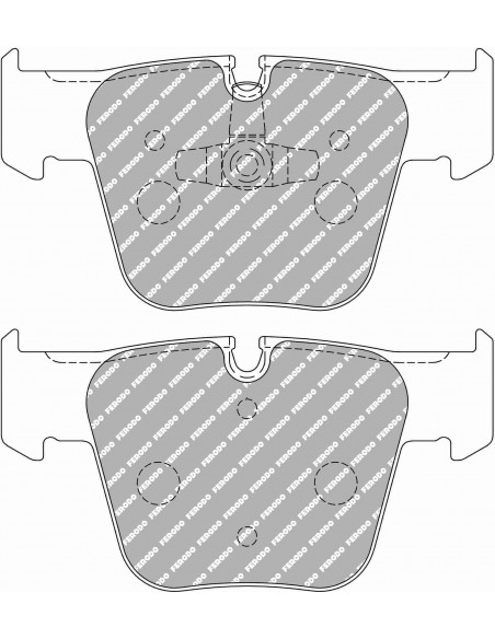 Pastillas Ferodo Racing DS2500 Mercedes-Benz CL 63/65 AMG C216 delanteras