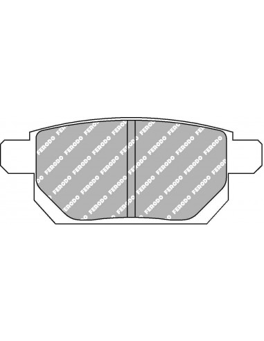 Pastillas Ferodo Racing DS2500 Suzuki Swift V 1.4 Sport traseras
