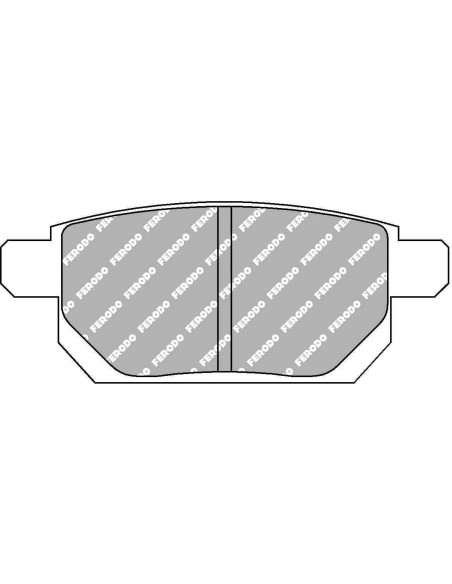 Pastillas Ferodo Racing DS2500 Suzuki Swift V 1.4 Sport traseras