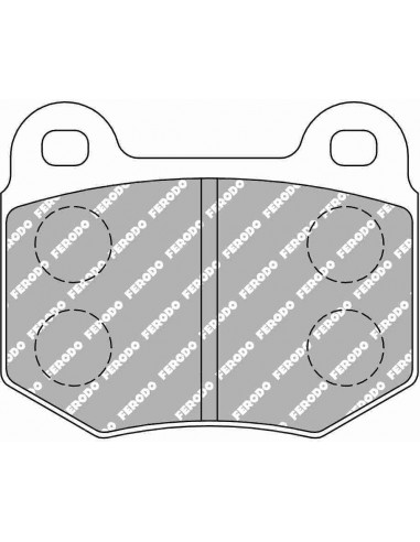 Pastillas Ferodo Racing DS2500 Alfa Romeo GTV (116) 2.5 delanteras (Pinza Brembo)