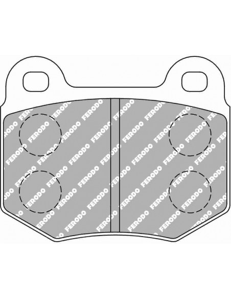 Pastillas Ferodo Racing DS3000 Alfa Romeo GTV (116) 2.5 delanteras (Pinza Brembo)
