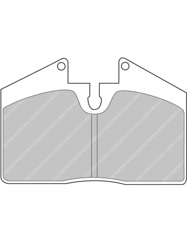 Pastillas Ferodo Racing DS2500 Porsche 911 964 traseras