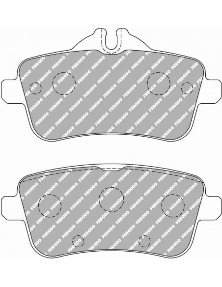 Pastillas Ferodo Racing DS2500 Mercedes-Benz GLE W166 traseras