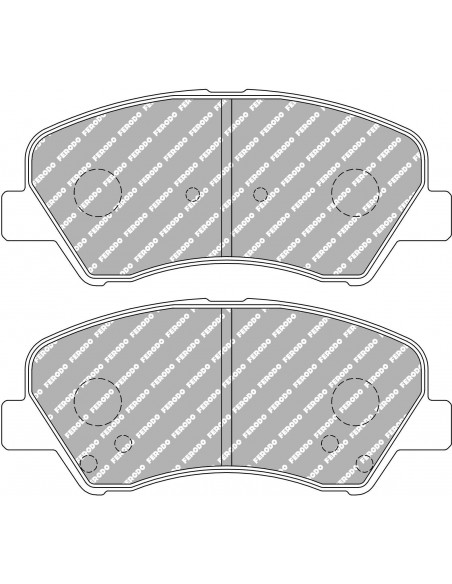 Pastillas Ferodo Racing DS2500 Kia Rio III/IV delanteras