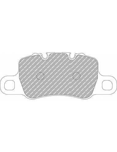 Pastillas Ferodo Racing DS1.11 Porsche 911 992 4.0 GT3 traseras