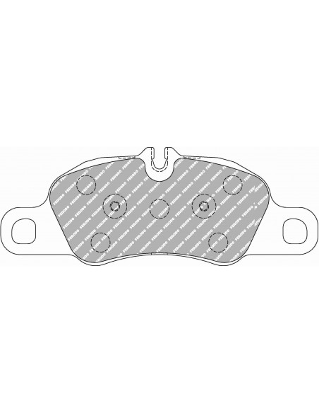 Pastillas Ferodo Racing DS3.12 Porsche Cayman 987 delanteras (Tipo 2)