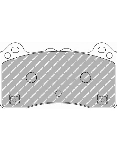 Pastillas Ferodo Racing DS1.11 Ford Focus Mk3 RS delanteras