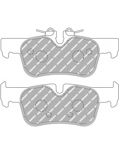 Pastillas Ferodo Racing DS2500 BMW Serie 2 F44 Gran Coupe traseras