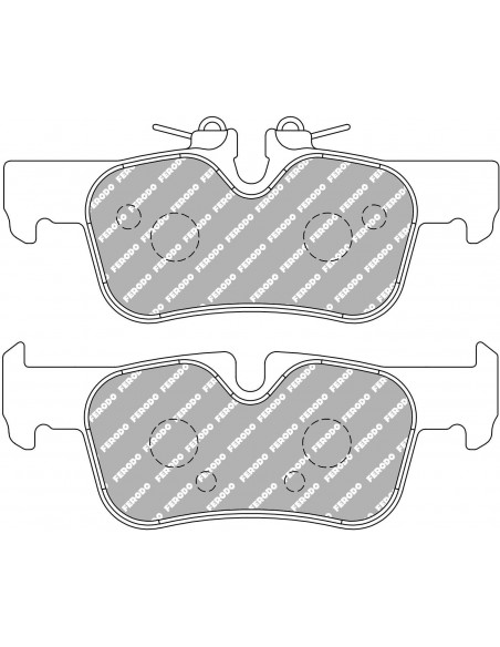 Pastillas Ferodo Racing DS2500 BMW X1 F48 traseras