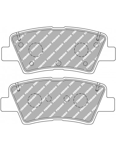 Pastillas Ferodo Racing DS2500 Hyundai i20 II traseras