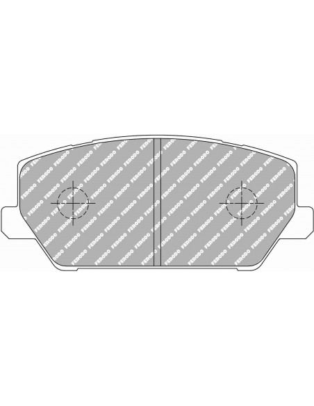 Pastillas Ferodo Racing DS2500 Hyundai Kona N delanteras