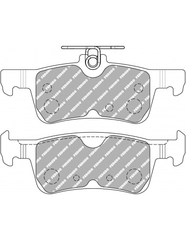 Pastillas Ferodo Racing DS2500 Ford Fiesta Mk7 17- traseras
