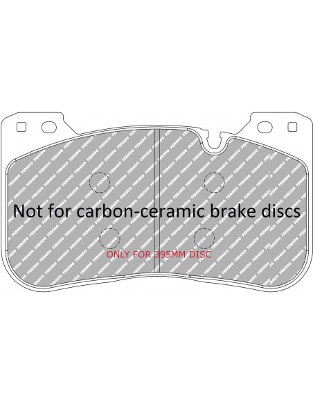 Pastillas Ferodo Racing DS2500 BMW X5 M F95 delanteras