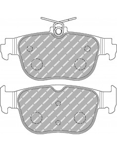 Pastillas Ferodo Racing DS2500 Volkswagen Golf VIII traseras (Tipo 1)