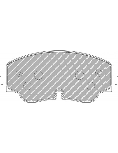 Pastillas Ferodo Racing DS2500 Volkswagen Golf VIII delanteras (Tipo 2)