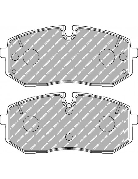 Pastillas Ferodo Racing DS2500 Hyundai I20 N delanteras