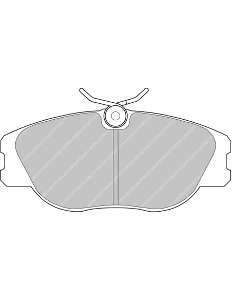 Pastillas Ferodo Racing DS2500 Alfa Romeo GTV (916) delanteras (Pinza TRW)