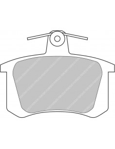 Pastillas Ferodo Racing DS2500 Audi 200 traseras
