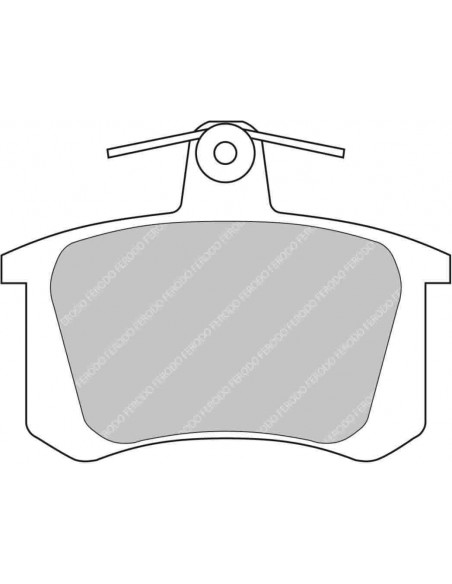 Pastillas Ferodo Racing DS2500 Audi 200 traseras