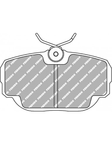 Pastillas Ferodo Racing DS3000 Mercedes-Benz 190 W201 delanteras (Pinza TRW)