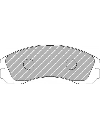 Pastillas Ferodo Racing DS1.11 Mitsubishi Montero/Pajero 91-00 delanteras