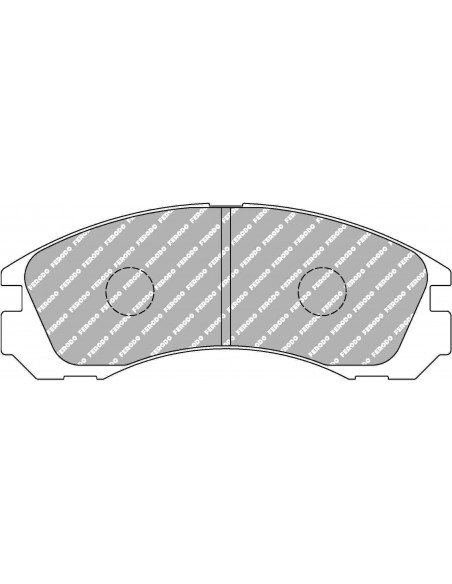 Pastillas Ferodo Racing DS1.11 Mitsubishi Montero/Pajero 91-00 delanteras