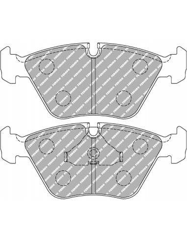 Pastillas Ferodo Racing DS3000 BMW Serie 5 E34 incl. M5 delanteras (Pinza Ate)