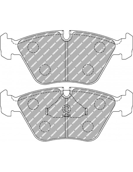 Pastillas Ferodo Racing DS1.11 BMW Serie 7 E32 delanteras