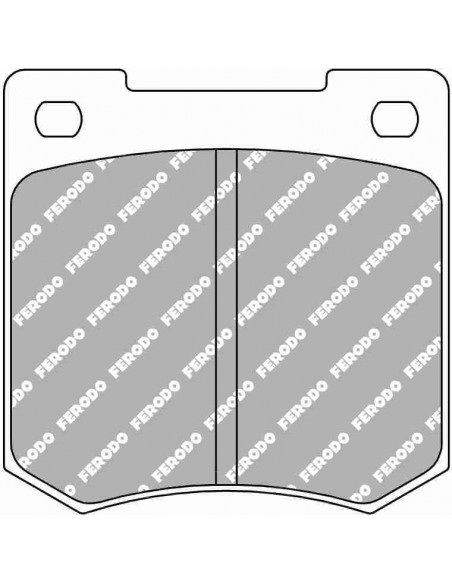 Pastillas Ferodo Racing DS3000 Ford Capri delanteras (Tipo 2)