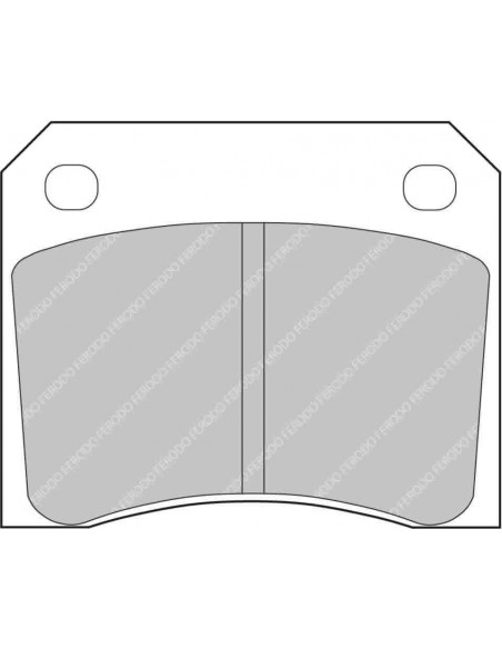 Pastillas Ferodo Racing DS2500 Aston Martin DBS traseras