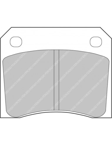 Pastillas Ferodo Racing DS3000 Aston Martin Virage traseras