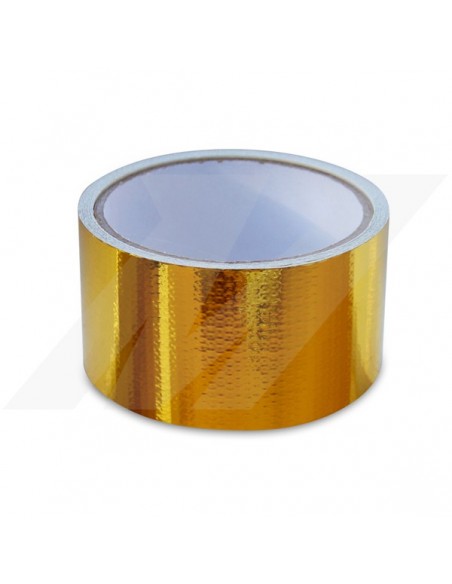 Cinta térmica dorada Mishimoto 50cmx9m