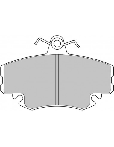 Pastillas Ferodo Racing DS2500 Renault 18 delanteras (Pinza TRW)