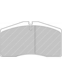 Pastillas Ferodo Racing DS2500 Porsche 928 5.4 GTS 32V delanteras