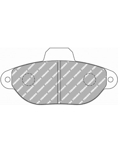 Pastillas Ferodo Racing DS3000 Fiat Punto (176) delanteras (Pinza Bendix)