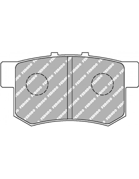 Pastillas Ferodo Racing DS2500 Rover 600 traseras