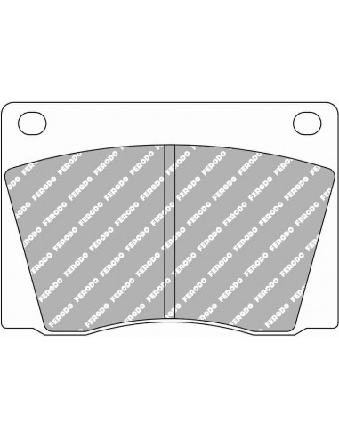 Pastillas Ferodo Racing DS2500 Aston Martin DB5 delanteras