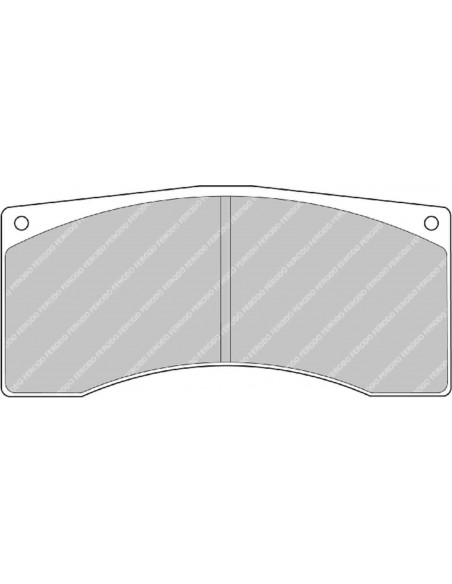 Pastillas Ferodo Racing DS1.11 Citroen C3 R5 18- delanteras/traseras