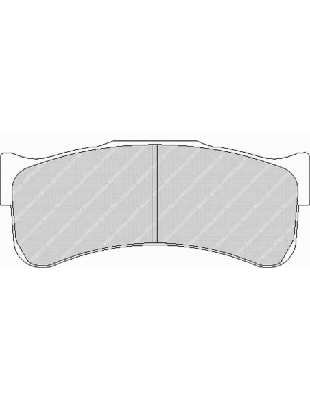 Pastillas Ferodo Racing DS1.11 FRP3031 Brembo