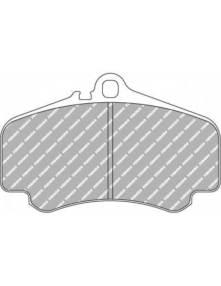 Pastillas Ferodo Racing DS2500 Porsche 911 997 3.8 Carrera S/4S/GTS/4 GTS delanteras