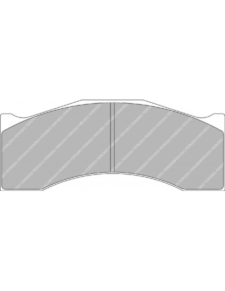 Pastillas Ferodo Racing DS3000 FRP3080 Brembo