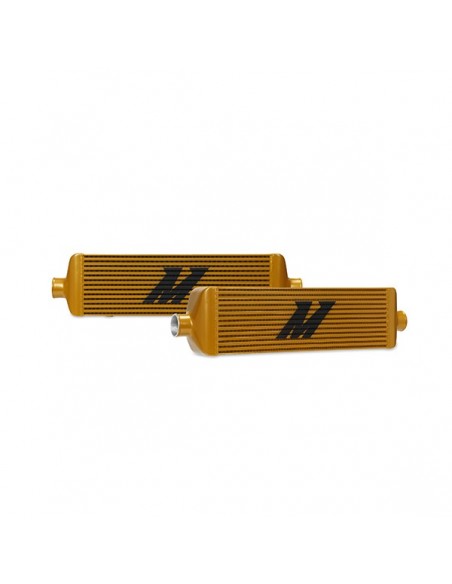 Intercooler universal Mishimoto J-Line Dorado